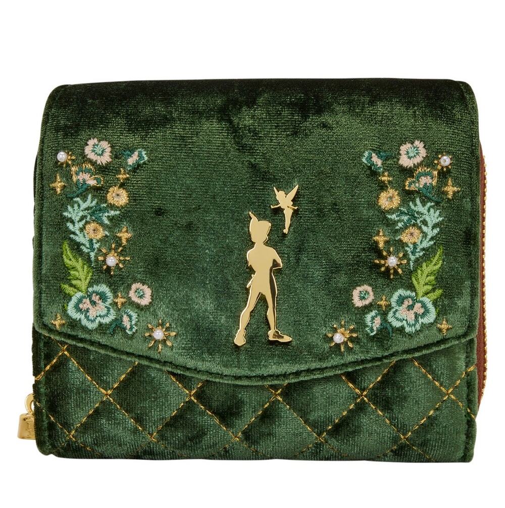 Loungefly Peter Pan Exclusive Quilted Wallet NWT